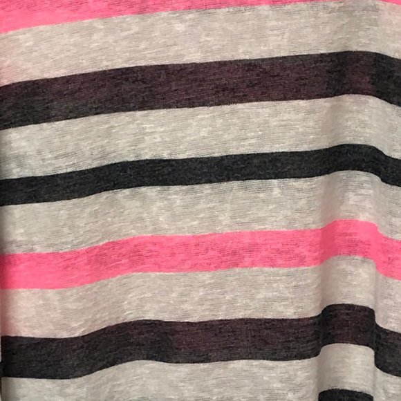 NWOT 12PM by Mon Ami Semi Sheer Striped Mini Dress - Picture 2 of 3